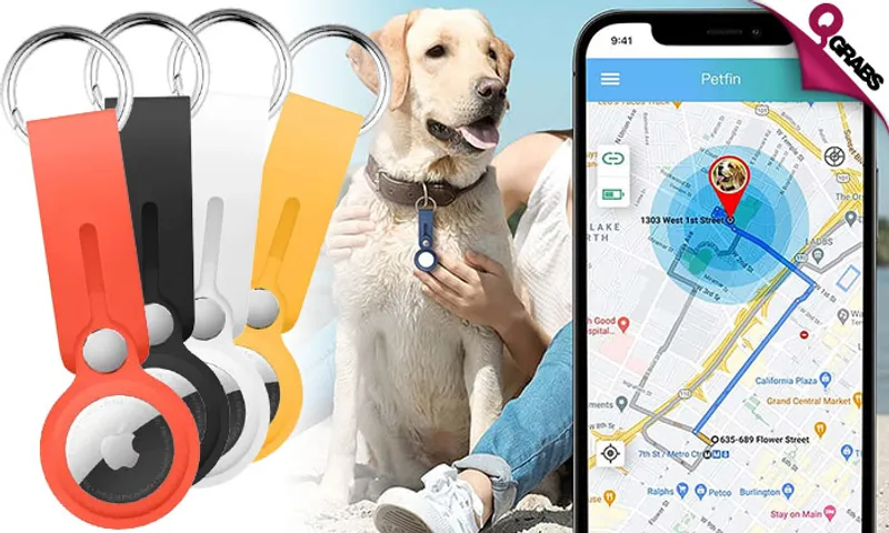 Apple Airtag Silicone Strap by XUNDD!